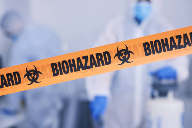 Professional Drug Lab Cleanup technician working in Canehill, AR
